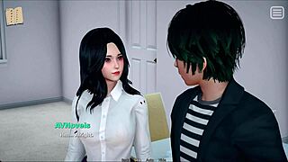 my bully becomes my lover in part 5 of this cartoon 😍