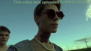 During summer cycling, a young guy receives a hot blowjob