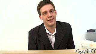 Muscular Gay Men Engage In Pornographic Scenes With Intensity