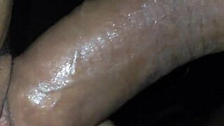 She gets another creampie while her clit is stimulated