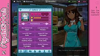 Second Times The Charm - Huniepop Female Walkthrough 12 Hentai Anime Game Dating 😏