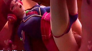 Man Gets His Dick Sucked By Two Babes In Game Play