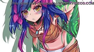 Neeko Finds You Lost In The Forest For Oral And Anal.