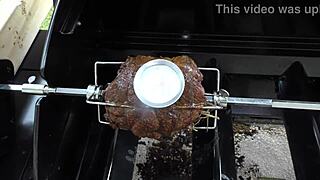 This kiwi milf slut feels so submissive as her master checks the meat then probes her ass