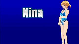 Whoa! Watch Karin battle Nina in Princess of the Ring catfight!