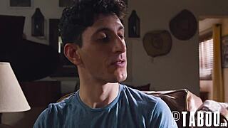 Opal and Kylie Rocket tease Nick Strokes with small tits and blowjobs