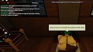 Hey, check out dracos bizarre blacking scene with intense action