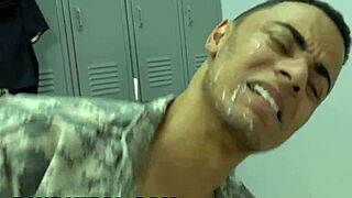 Gay Patrol Cops Dominate Fake Soldier