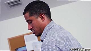 Gay boy earns bonus through sex.