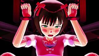 purupuru haruka 12 game challenge in 3d cartoon style
