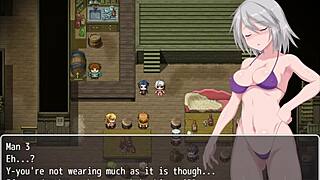 Grace explores the labyrinth town with humiliation