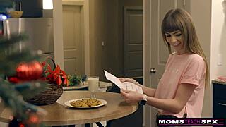 momsteachsex - santas horny helpers in christmas threesome s9 e7