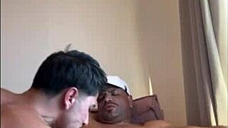 My Friend's Stepfather Delivers Package, We FUCK