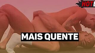 Young Novinho Takes Masked Monster Cock In Ass