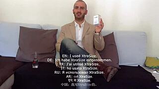 Innocent Petite Russian Amateur Swallows Cock!