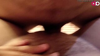 Romantic couple breaks bed with intense homemade sex