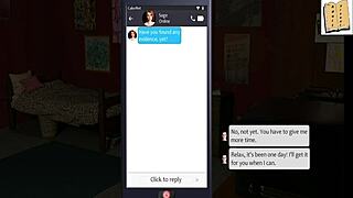 Blonde College Chick in Being a Dik Route