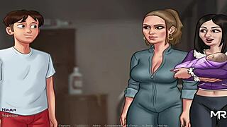 summertimesaga - stress relief handjob e4 75