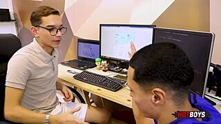 big cock guy fucking the naughty amateur in intense session with monster dick