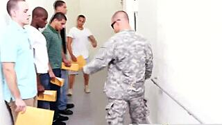 Bangtroop Military Gay Group Handjob Interracial Uniforms - Who's Next For Action?