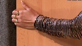 Maia Stuns in Satin During Clothed Encounter