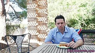 stepdaughter pussy eaten 😏