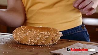 Stevie Grey knows it's punishment time in rough bondage 😈