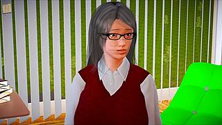 My new family episode 434 in hentai style.