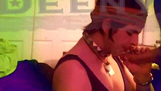 deenyx and his crossdressing lover suck monster cocks