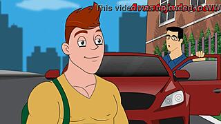 desenho gay sexo sujo na faculdade