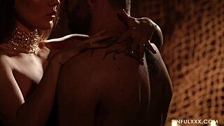 slowly licking and fingering milf to wild climax.