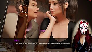 kate in maid costume with stockings 😍