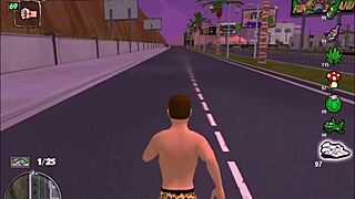 In Bonetown vacation, the redhead cutie licks food and gets anal assfucking.