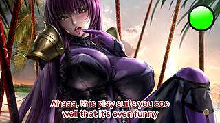 Hentai Joi - Scathachs Special Stamina Training Fate Go Femdom Edging Hentai Joi Pov