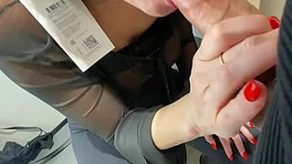 i asked the store clerk to give me a blowjob in the fitting room amateur
