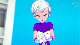 chirai gets naughty after training - dragon ball