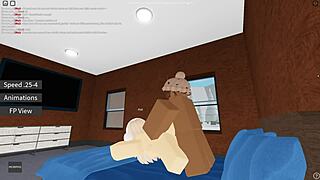 Amateur First Time in Roblox Game