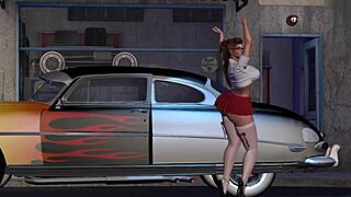 Hot Rod Dancer Alexxa.