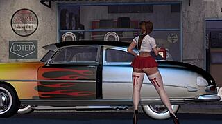 Hot Rod Dancer Alexxa.