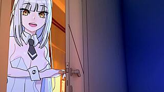 Noir's Bedtime Turns Into Uncensored Hentai Fun