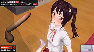 Uncensored Japanese Hentai Features Handjob And Blowjob Scenes