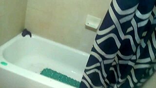 Big black cock pounds big tits in this interracial blowjob!