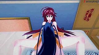 rias gremory and akeno threesome ntr madness