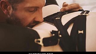 Sensual riding and licking moments