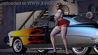 Hot Rod Dancer Alexxa.