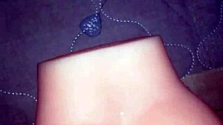 trying my silicone toy on my big ass