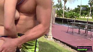 party teen amateurs fuck outdoors