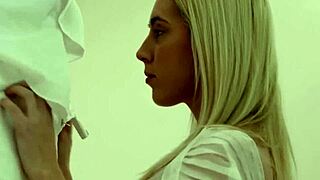 this innocent teen 18+ is getting her pussy pounded hard by a mormon pastor in doggystyle, it's intense