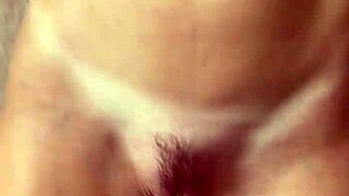 Watch this beautiful gay milf's homemade beaver show!