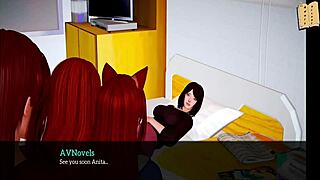 Have you seen my new family member with big tits in this erotic anime?